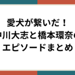 中川大志と橋本環奈のサムネイル